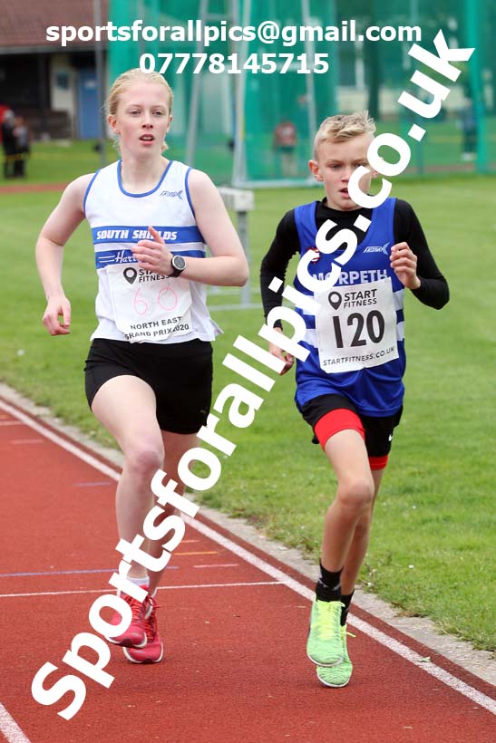 800 metres, NECAA Open Meeting, Morpeth, Sunday, September 27th. David T. Hewitson/Sports for All Pics